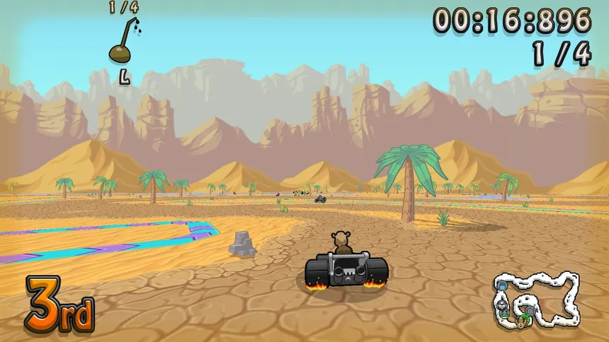 Скриншот 3 к игре Wacky Wheels HD