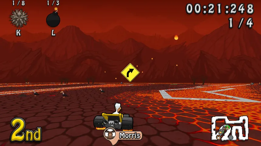 Скриншот 6 к игре Wacky Wheels HD