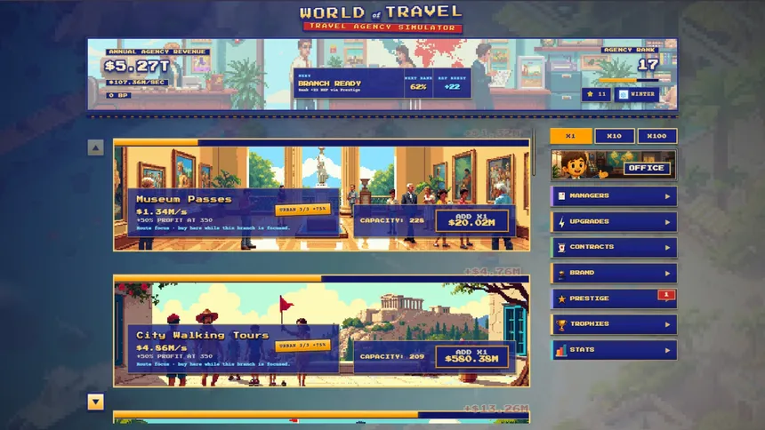Скриншот 1 к игре Travel Agency Simulator