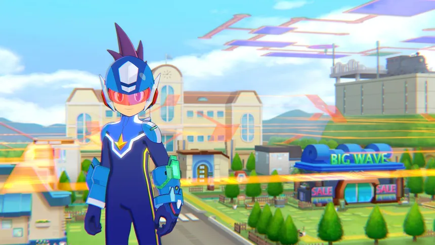 Скриншот 1 к игре Mega Man Star Force Legacy Collection