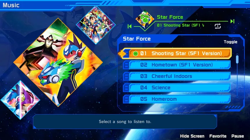 Скриншот 8 к игре Mega Man Star Force Legacy Collection