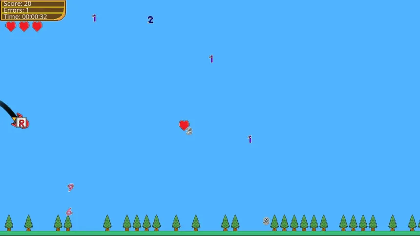 Скриншот 4 к игре Destroy All Letters - Space Adventure