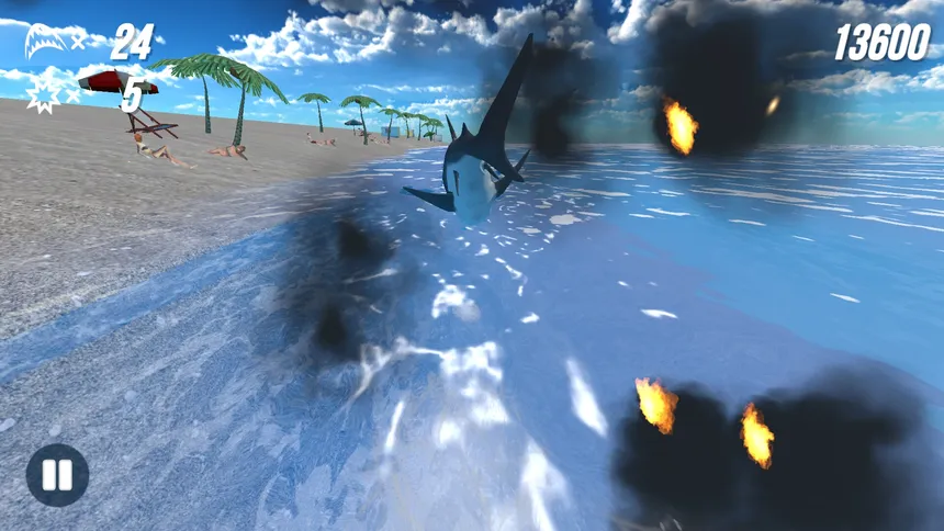 Скриншот 3 к игре Faster, Hungry Shark! Kill! Kill!
