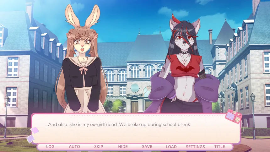 Скриншот 1 к игре Magic Exposure 2 – Yuri Visual Novel