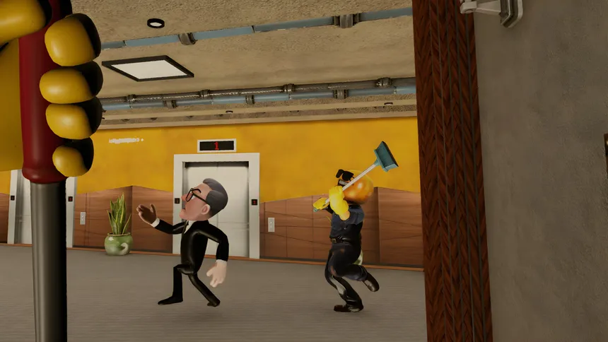 Скриншот 4 к игре Angry Cleaner VR