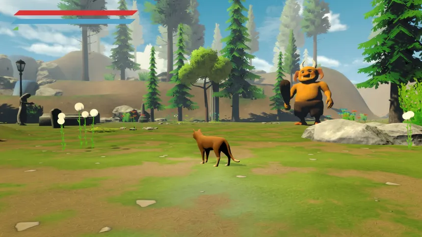 Скриншот 2 к игре Graveyard Cat
