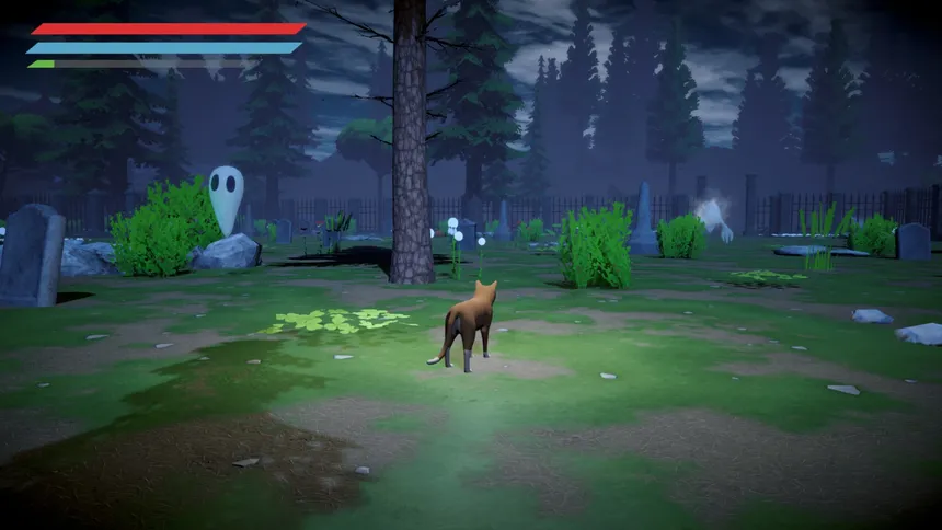 Скриншот 3 к игре Graveyard Cat