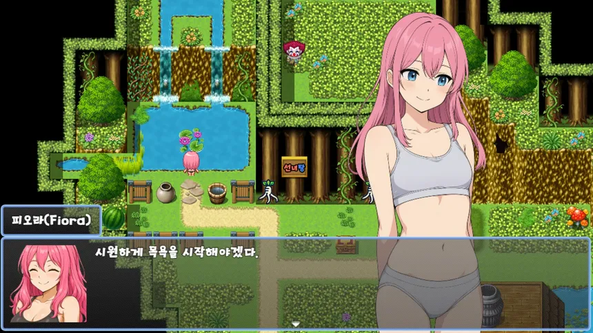 Скриншот 3 к игре 큐트 여전사 3 (Cute Warrior Girl 3)