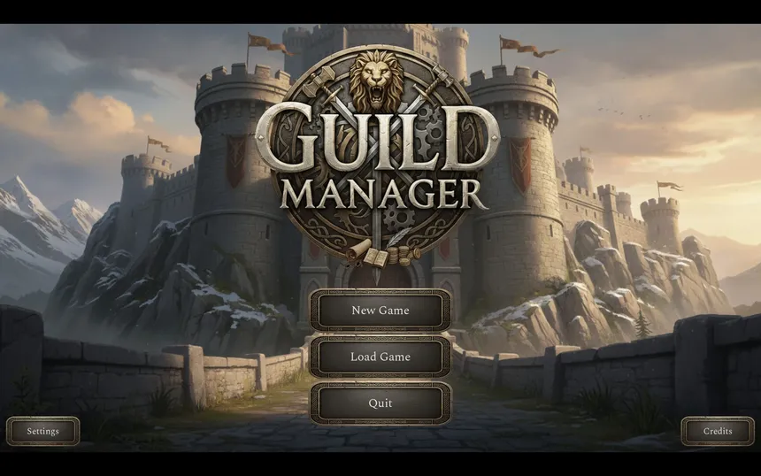 Скриншот 1 к игре Guild Manager