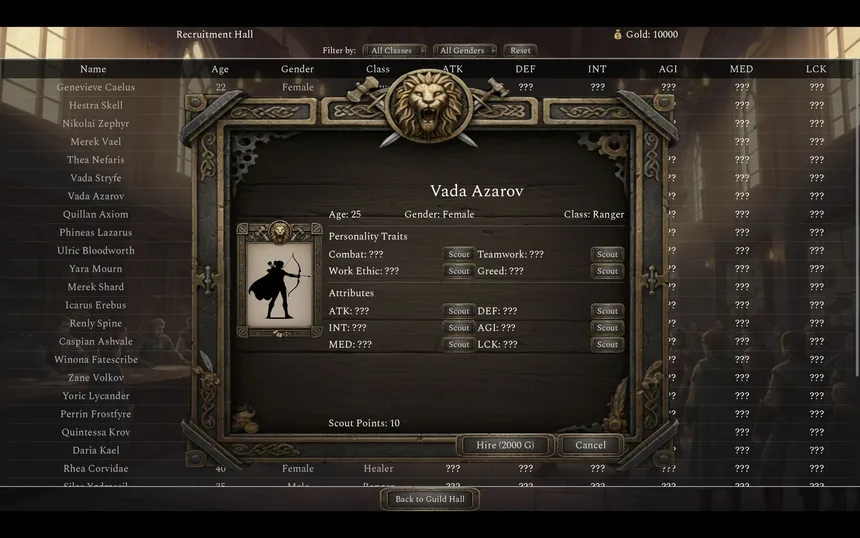 Скриншот 3 к игре Guild Manager
