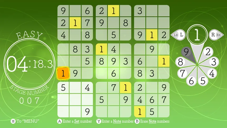 Скриншот 1 к игре ナンプレRelax