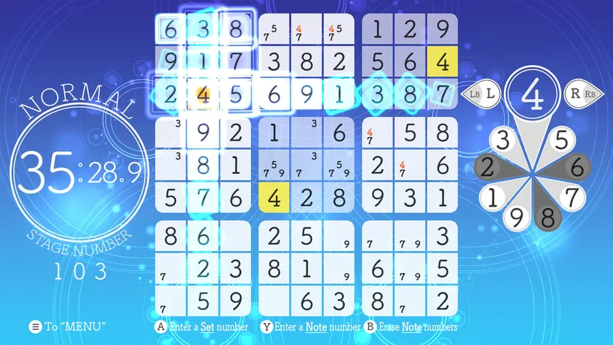 Скриншот 2 к игре ナンプレRelax