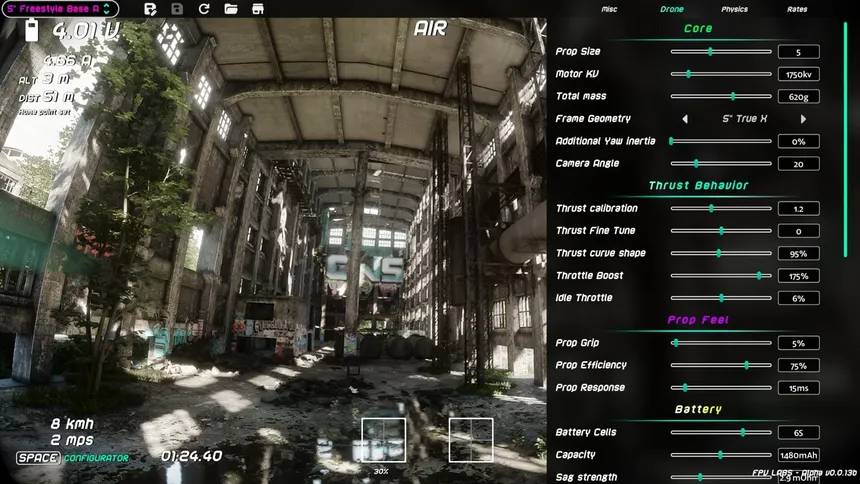 Скриншот 4 к игре FPV Labs - Drone Simulator