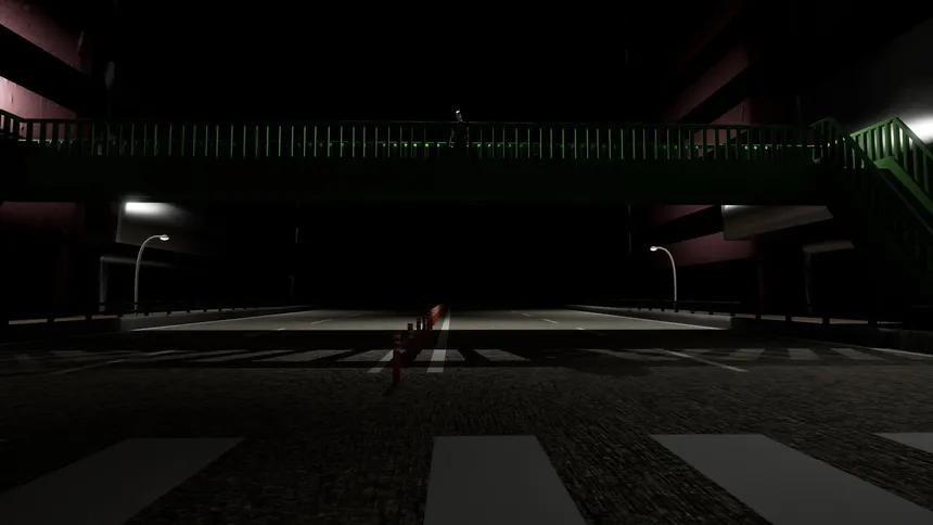 Скриншот 1 к игре 横断異道-The Crosswalk Anomaly