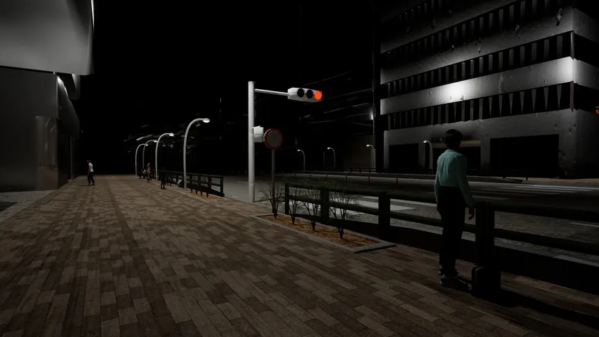 Скриншот 2 к игре 横断異道-The Crosswalk Anomaly