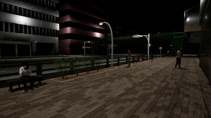 Скриншот 4 к игре 横断異道-The Crosswalk Anomaly