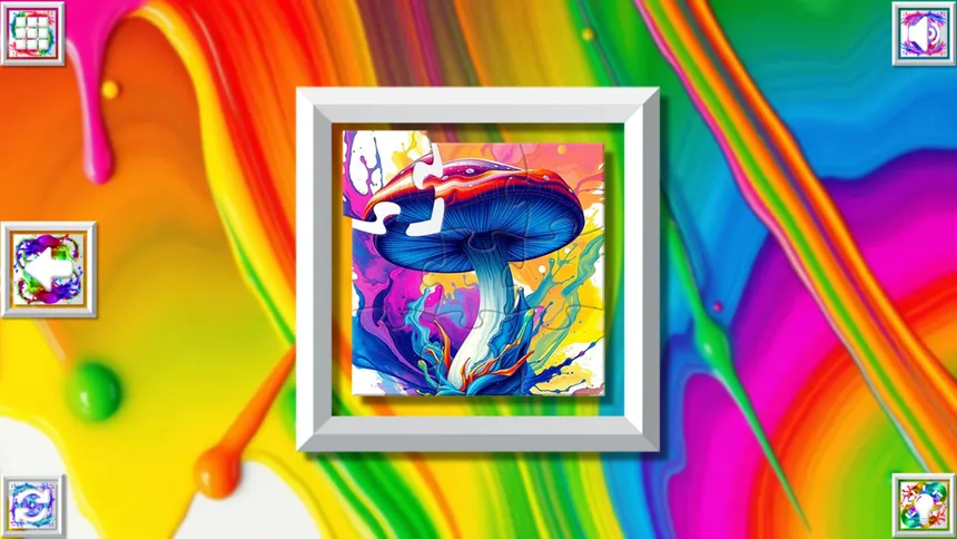 Скриншот 2 к игре Color Splash: Mushrooms
