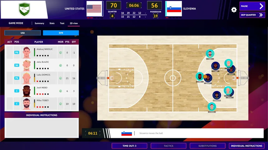 Скриншот 7 к игре International Basketball Manager 26