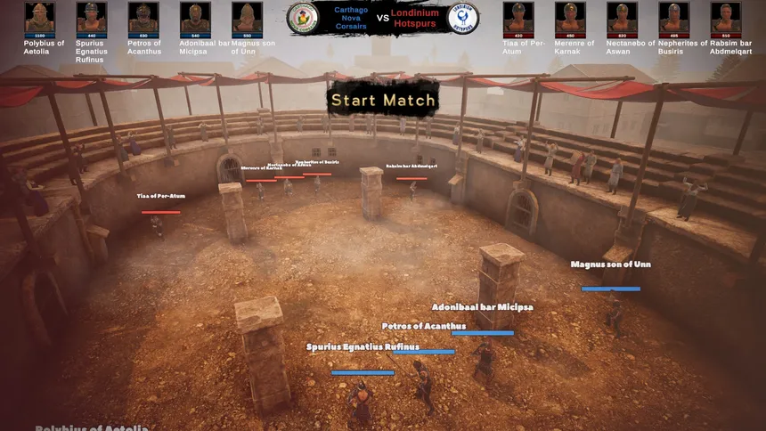 Скриншот 5 к игре Ludus Magnatus: Gladiator Manager Simulator