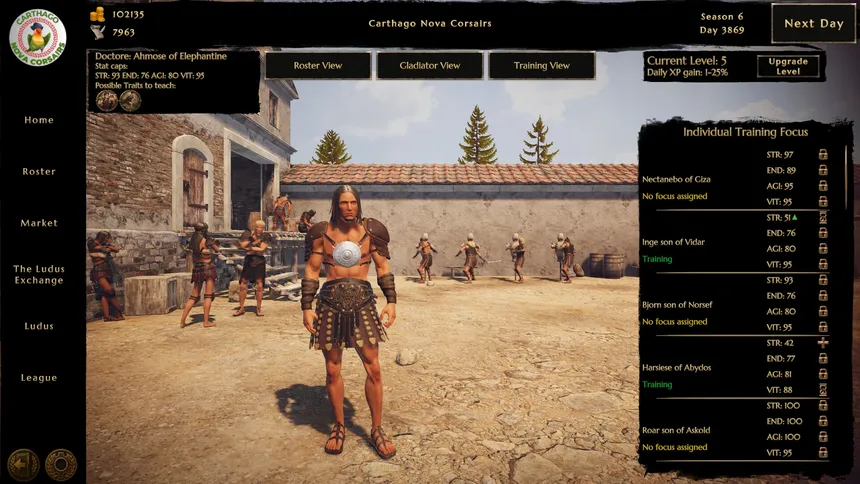 Скриншот 7 к игре Ludus Magnatus: Gladiator Manager Simulator