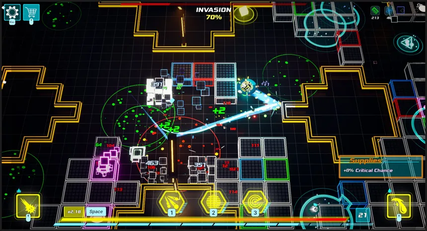 Скриншот 2 к игре Jolt: Neon Breaker