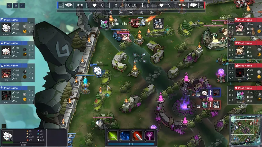 Скриншот 5 к игре MOBA TEAM MANAGER (MTM)