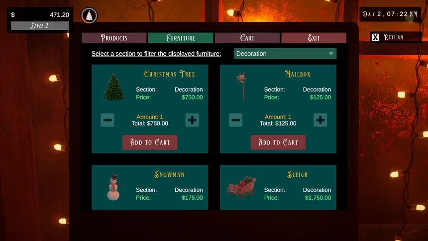 Скриншот 3 к игре The Christmas Bakeshop