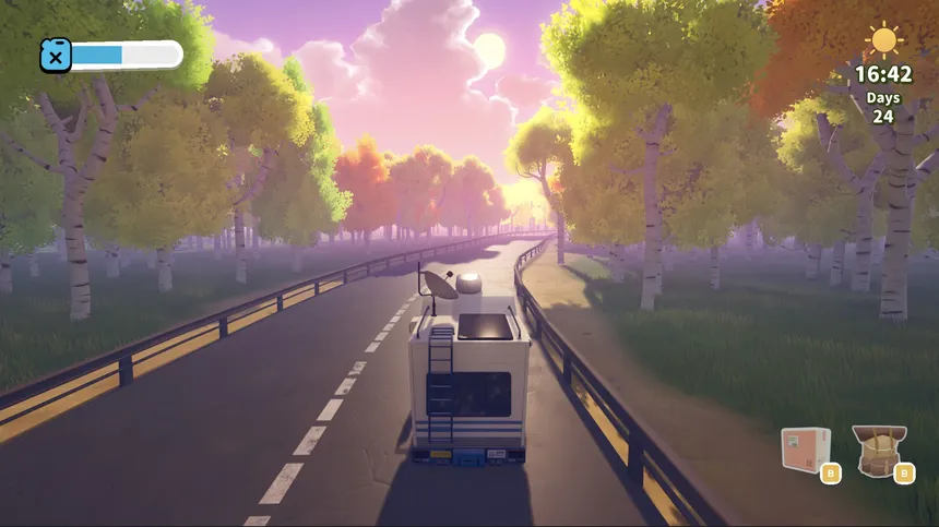 Скриншот 1 к игре Vanlife Journey and Bunny’s Wishlist