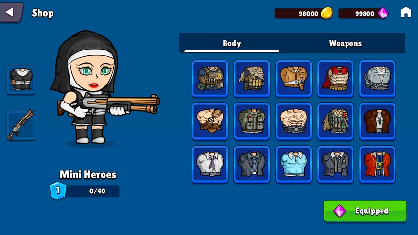 Скриншот 2 к игре Mini Heroes: Squad Online