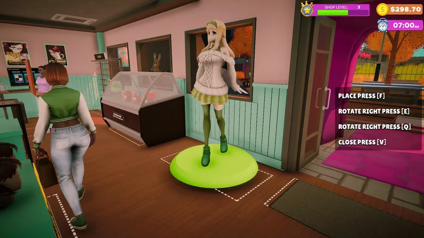 Скриншот 2 к игре Cosplay Shop Simulator