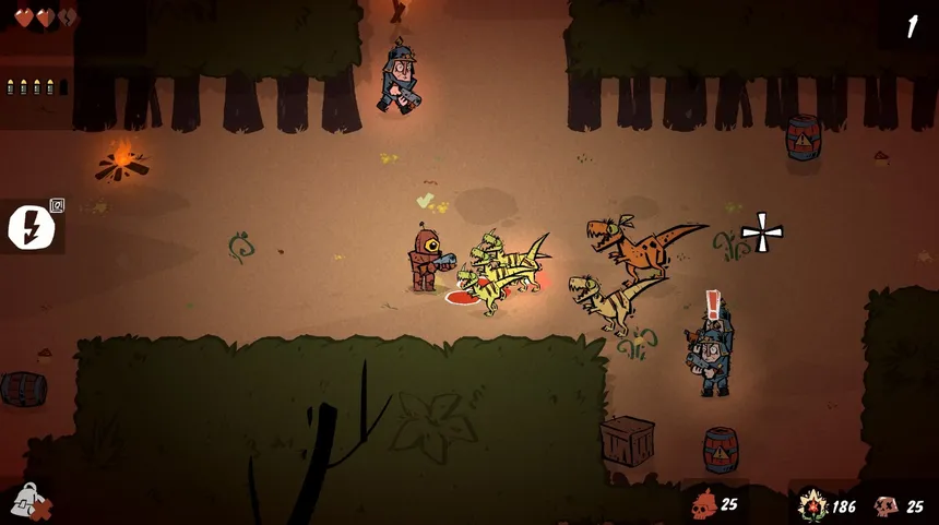 Скриншот 4 к игре Dino Slug