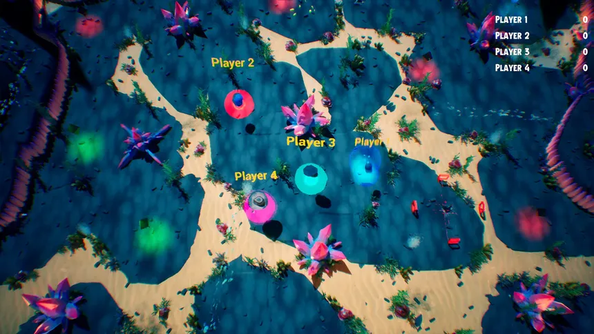 Скриншот 1 к игре Bubble Wars