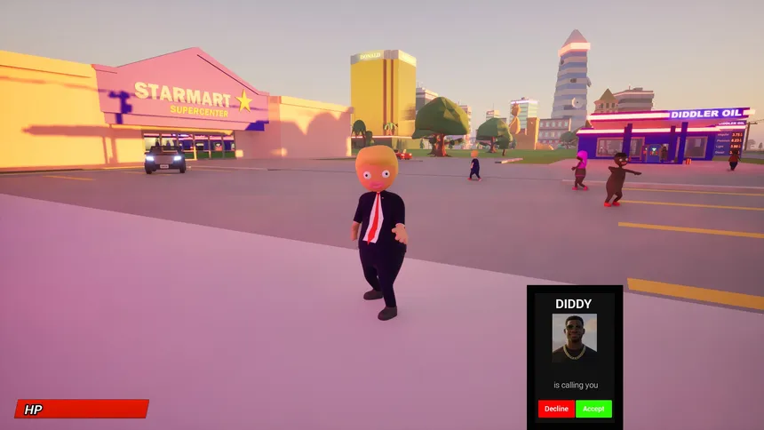 Скриншот 2 к игре Grand Donald Trump Simulator