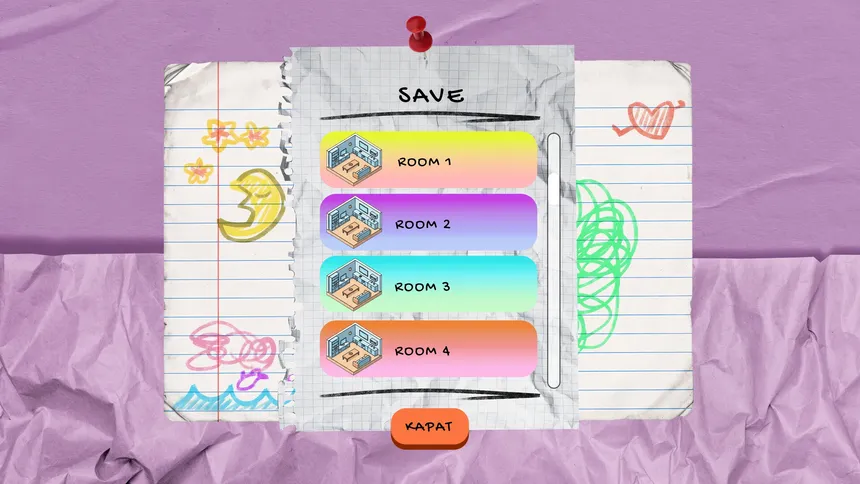 Скриншот 4 к игре Cozy Sticker Home