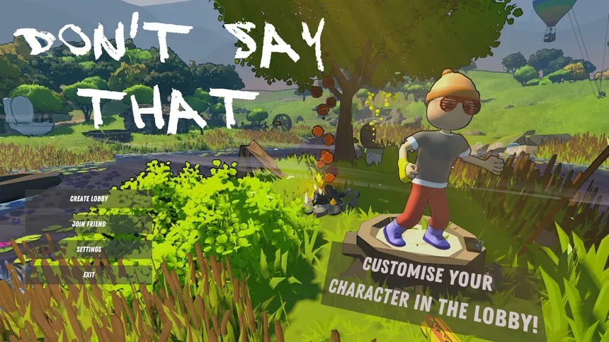 Скриншот 1 к игре Don't Say That
