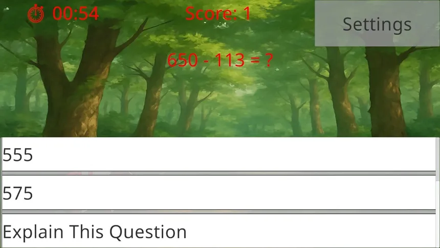 Скриншот 3 к игре MyMathHeroAdventure