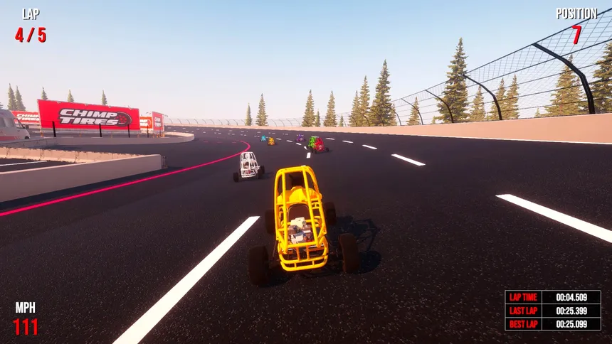 Скриншот 1 к игре Go-Kart Racing 3