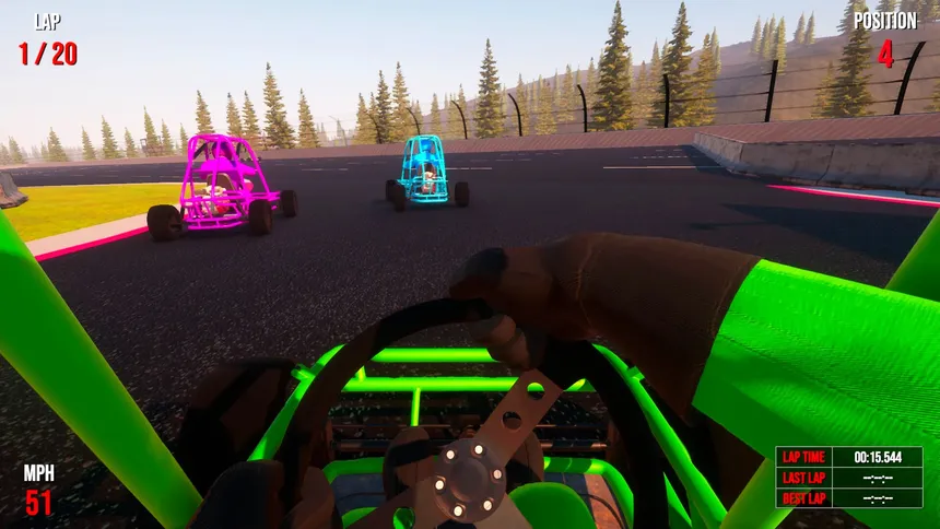 Скриншот 4 к игре Go-Kart Racing 3