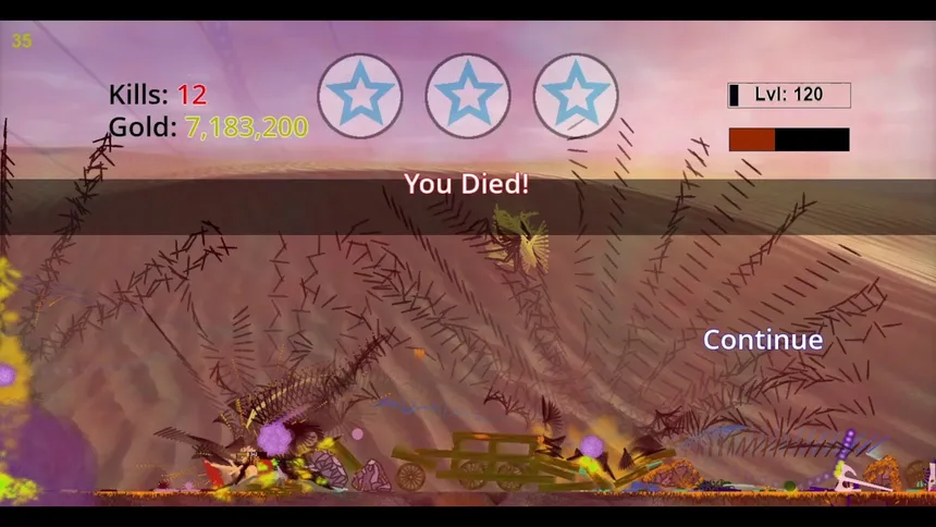 Скриншот 2 к игре Stickman Physics Battle Arena
