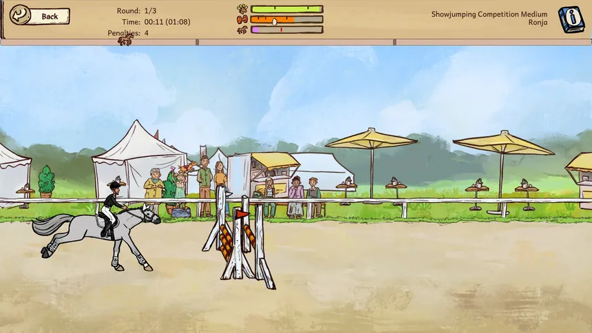 Скриншот 2 к игре Horses of Hoofprint Bay