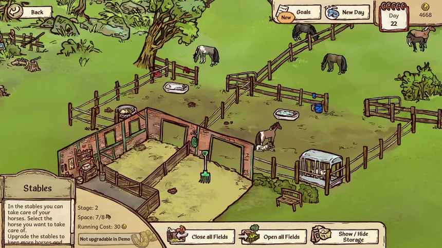 Скриншот 3 к игре Horses of Hoofprint Bay