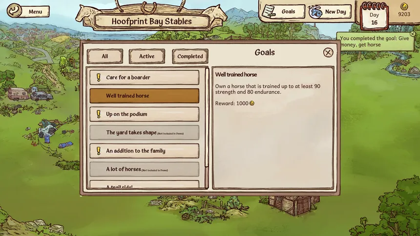 Скриншот 4 к игре Horses of Hoofprint Bay