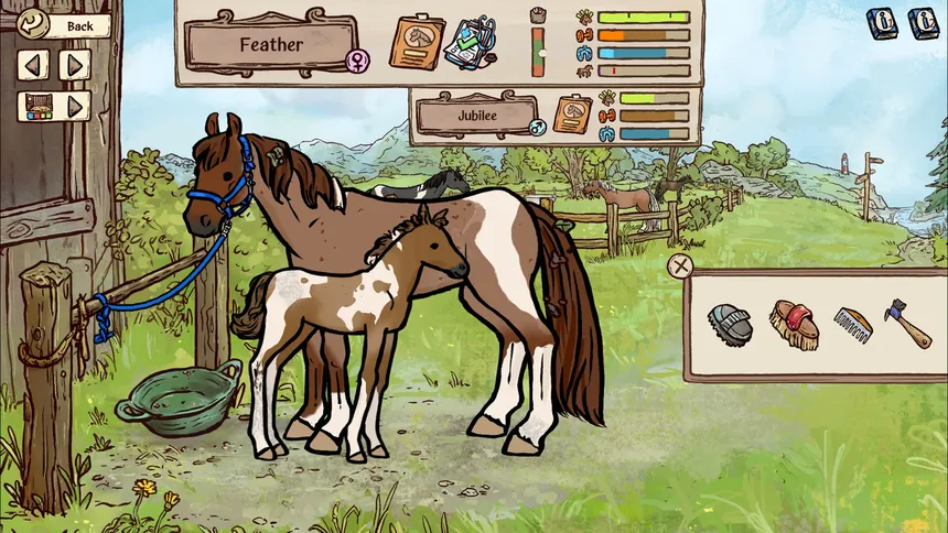 Скриншот 6 к игре Horses of Hoofprint Bay