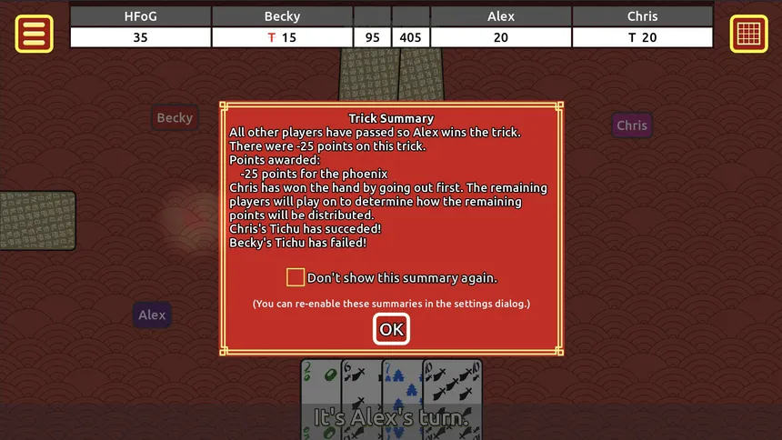 Скриншот 4 к игре Tichu