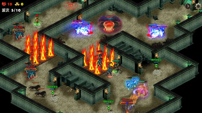 Скриншот 5 к игре 策马守天关：塔防类魔兽RPG地图大乱斗