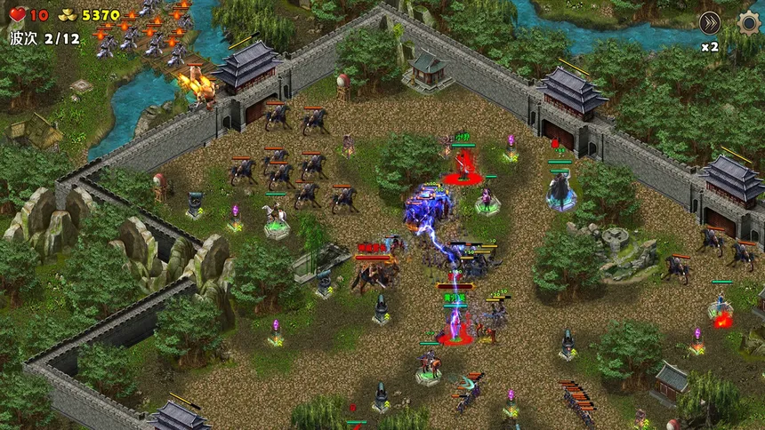 Скриншот 6 к игре 策马守天关：塔防类魔兽RPG地图大乱斗