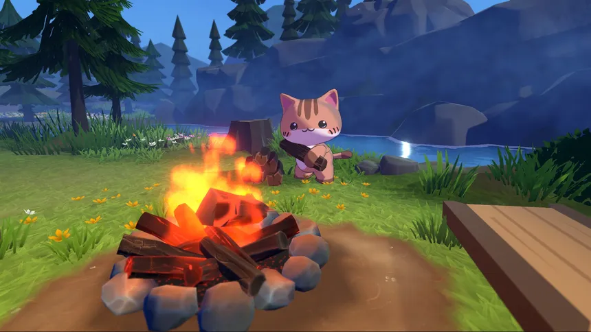 Скриншот 1 к игре Cozy Campfire Club