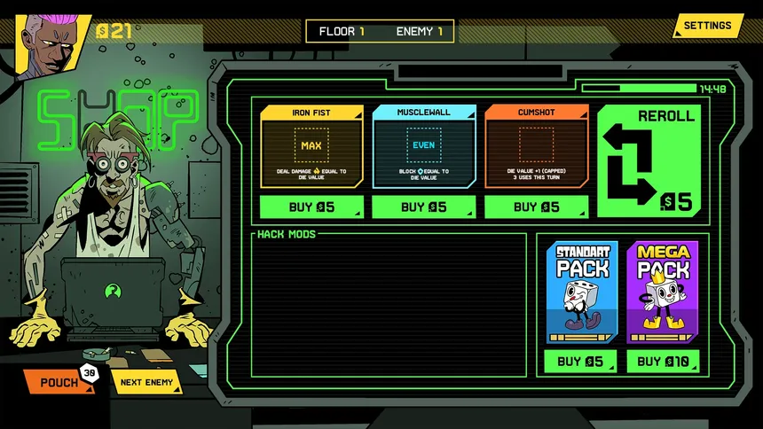 Скриншот 3 к игре DICEPUNK