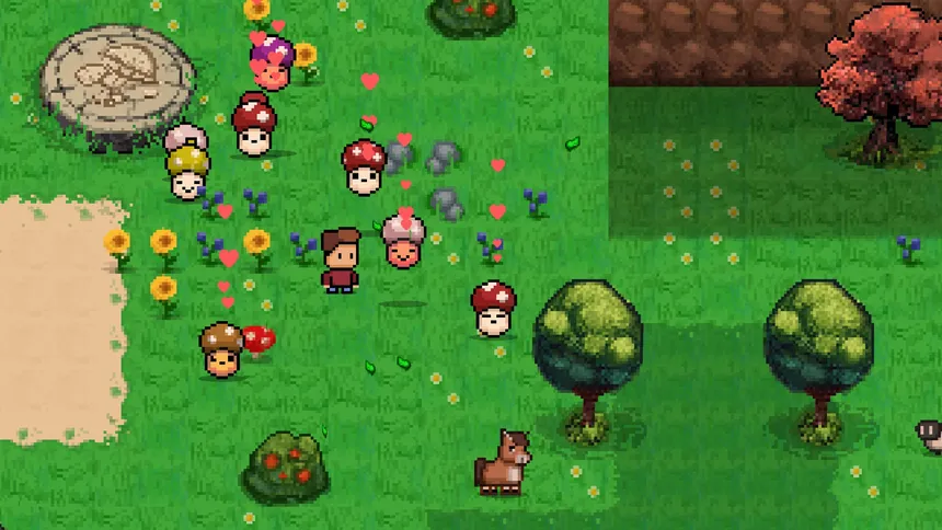 Скриншот 1 к игре Shroomlings and the Sporefather