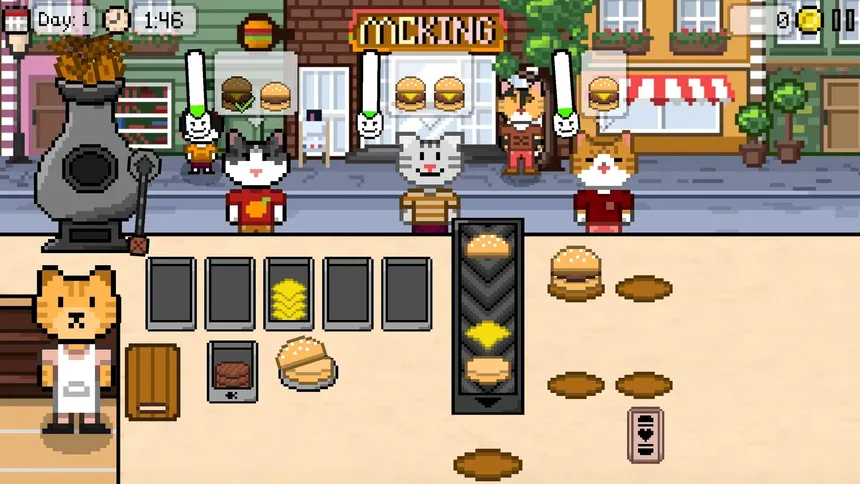 Скриншот 1 к игре Kitty Burger